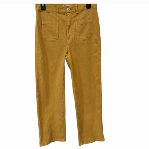 Madewell Emmett 2.0 Wide-leg Highrise Crop Pants Size 28 - Picture 8 of 8
